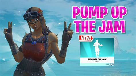 Pump Up The Jam Fortnite Montage New Emote Youtube