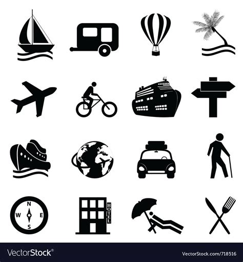 Travel Symbols Icons