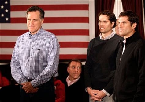 Us Election 2012 This Time Around Mitt Romneys Sons Are More Scarce