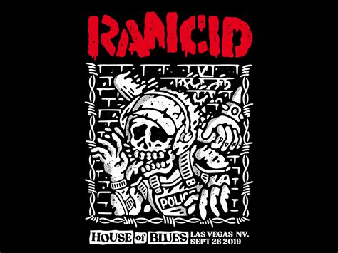 Rancid Gigposter By Mixergraph On Dribbble