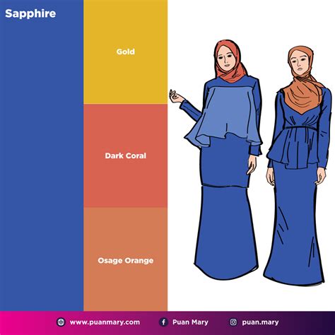 Baju Kurung Royal Blue Tudung Warna Apa Dresses Images 2022