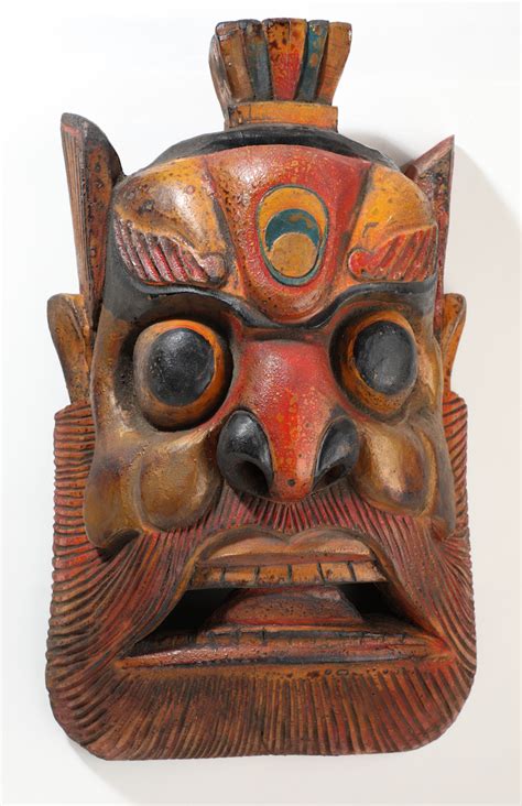 穿越千年历史的傩魂 西南民族面具艺术巡展在线展览画廊展览雅昌展览