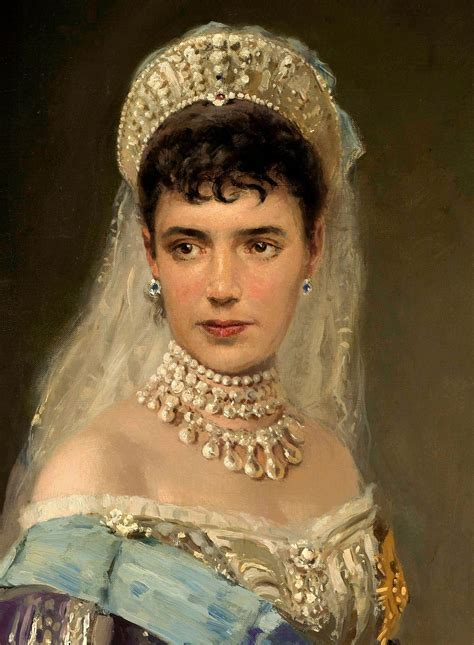Him Maria Feodorovna Empress Of Russia Born Princess Of Denmark