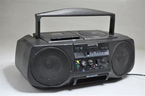 Vintage Sony Cd Radio Cassette Recorder Cfd V Portable Radio Boombox