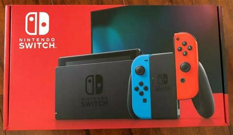 Nintendo Switch Neon Purple And Neon Blue Pleasure Con Console V2