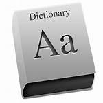 Dictionary Icon Transparent English Ico Icons Simple