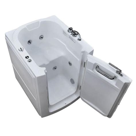 This amazing picture choices about amazing bathtubs home depot h6x is open to save. Universal Tubs HD Series 38 in. Right Swinging Door Walk-In Whirlpool Bath Tub with Right ...