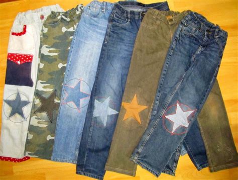 Oft ist eine jeans ja echt zu schade, kann sie ja trotz kleiner mängel dann auch noch als arbeitshose für den garten z.b. Nachbarzwerg´s Stoffgarten: Hosen flicken kann auch Spaß ...