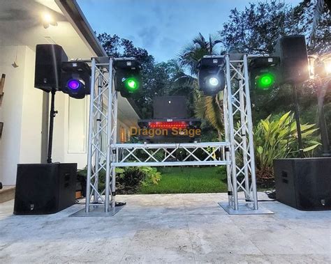 Portable Aluminum Tower Portable Dj Trusses From China Manufacturer