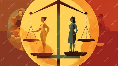 Premium AI Image | The struggle for fair and equal pay