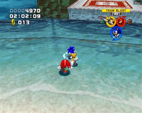Sonic Heroes For Sony Playstation 2 The Video Games Museum