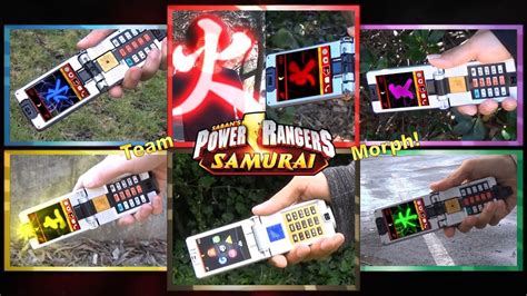team morph power rangers samurai fan tribute retro style youtube