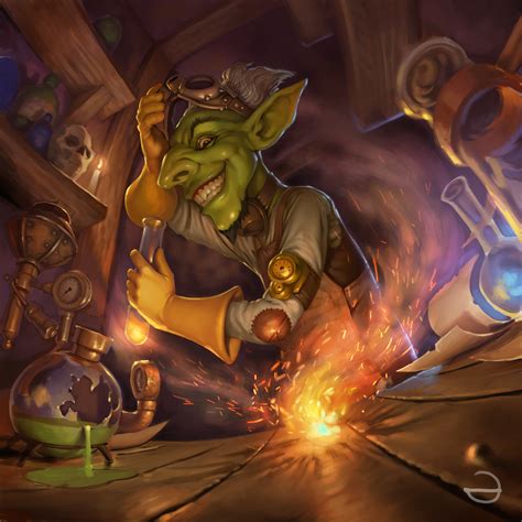 Goblins Vs Gnomes Alchemist World Of Warcraft Goblin Hd Wallpaper