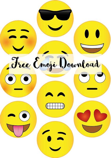 Emoji party printables for an emoji birthday party, emoji themed baby shower, bridal shower, or teen bedroom decorations. As 56 melhores imagens em EMOJI PARTY no Pinterest ...