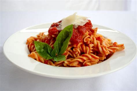 Spiral Pasta With Napolitana Tomato Sauce Dominique Rizzo Bespoke