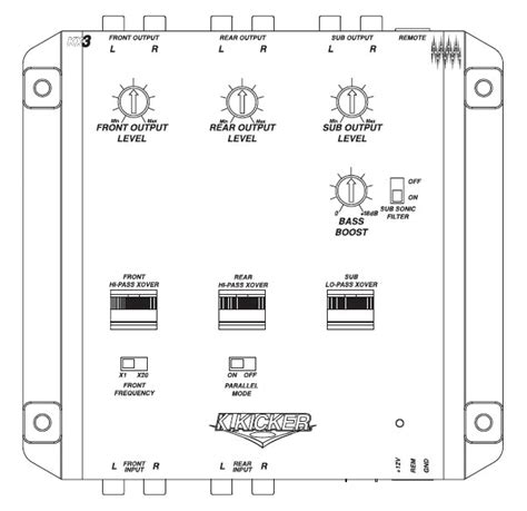 Cat5 crossover wiring diagram printable schema wiring diagrams. Speaker Crossover Wiring Diagram Dcm Kx Series