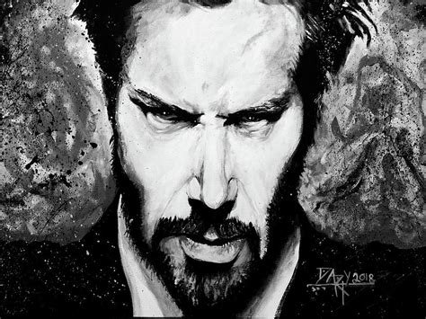 Keanu Reeves Painting By Jay Darty Fine Art America
