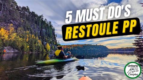 5 Must Dos At Restoule Provincial Park Youtube