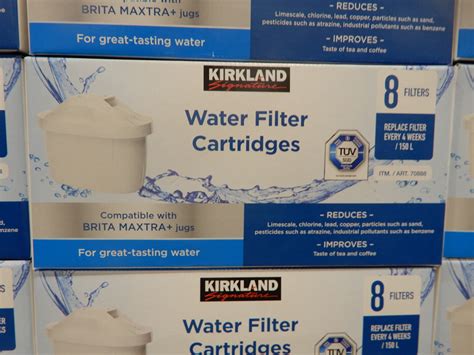 Kirkland Signature Water Filter Cartridge 8 Pack Fairdinks