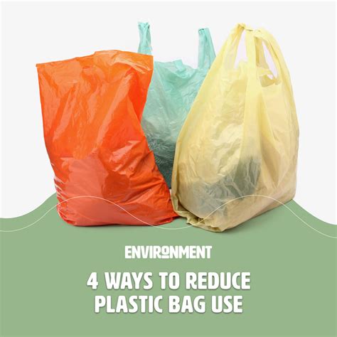 4 Ways To Reduce Plastic Bag Use Environment Co