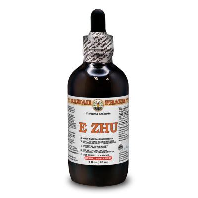 E Zhu Liquid Extract E Zhu Zedoary Curcuma Zedoaria Root Tincture