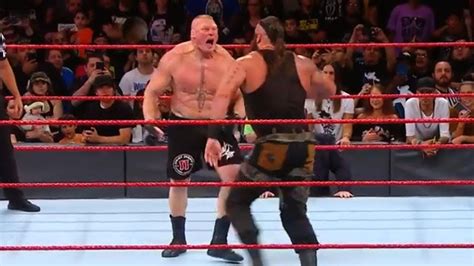 Brock Lesnar Vs Braun Strowman At Wwe No Mercy 2017