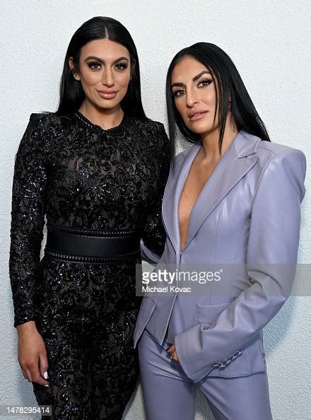 Toni Cassano And Sonya Deville Attend The Glaad Media Awards At The Photo Dactualité Getty