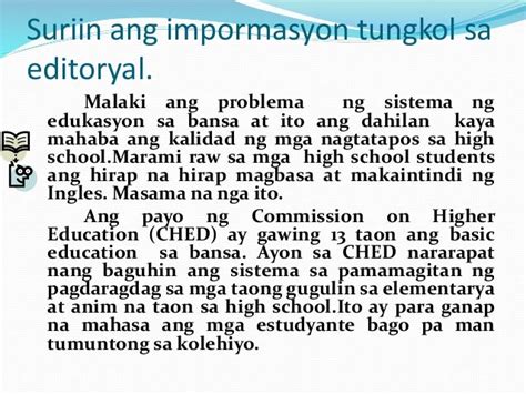 20 Halimbawa Ng Pagsulat Ng Editoryal Sa Filipino Information Cloobx