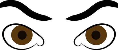 Angry Eyes Clipart Best