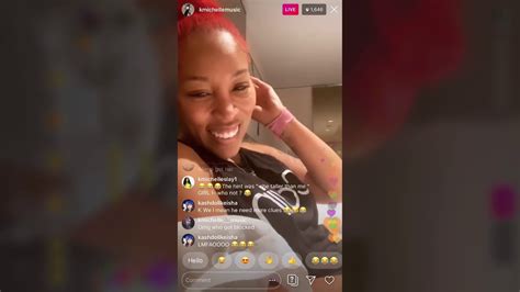 K Michelle Ig Live 😂😂 Talks Tour And Fashion 🔥 Youtube