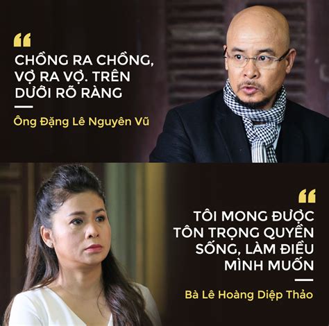 Về tài sản chung, tổng tài sản giải quyết phân chia của bà lê hoàng diệp thảo và ông đặng lê nguyên vũ là hơn 7.900 tỷ đồng. Đặng Lê Nguyên Vũ với quan niệm vai trò người vợ khác ...