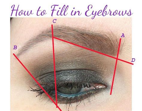 How To Fill In Eyebrows This Tutorial Is Easy To Follow Filling In Eyebrows Eyebrow Makeup