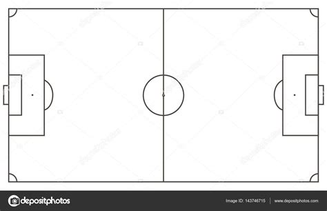 Последние твиты от weiß schwarz tcg (@weissschwarz_en). Schéma de champ de football — Image vectorielle ...