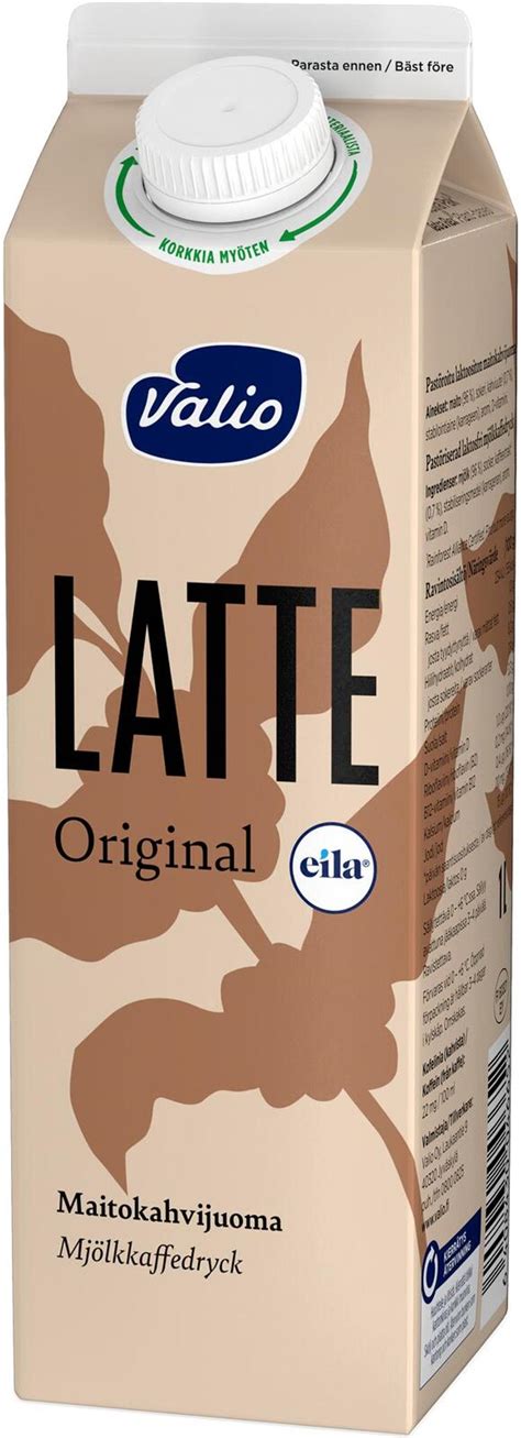Valio Eila Latte Original Maitokahvijuoma 1 L Laktoositon S Kaupat