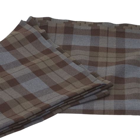 Outlander Official Tartan Fabric Made In Scotland Polyviscose