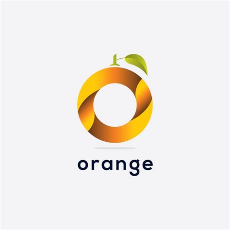 Premium Vector Orange Logo Design Template