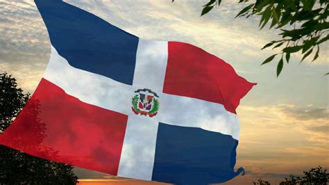 Geographical and political facts, flags and ensigns of dominican republic. Flag and anthem of Dominican Republic - YouTube