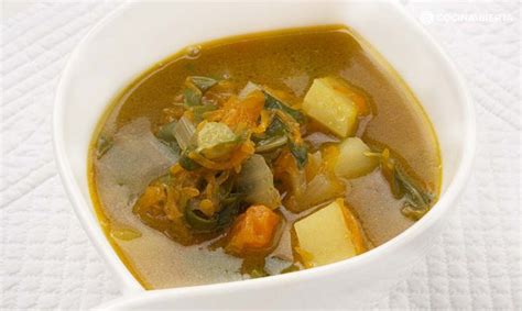 Sopa De Acelgas Y Calabaza Al Curry Por Karlos Arguina O Una Receta