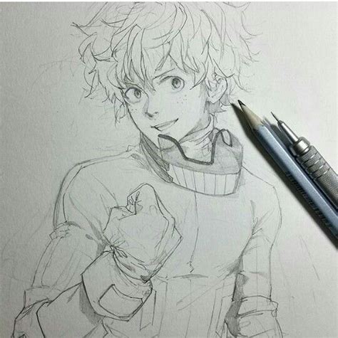 Drawing deku bnha anime sketch my hero academia manga sketches. Pin on boku no hero academia