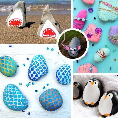 Simple Rock Painting Ideas For Kids Kids Fashion Health Education