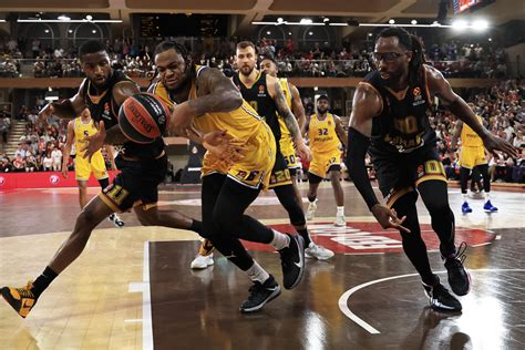 Basket Euroligue Monaco Remporte Le Match 2 De Son Quart De Finale