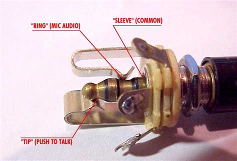 Cut the old headphone jack off as close to its base as you can. AeroElectric Connection - Aircraft Microphone Jack Wiring