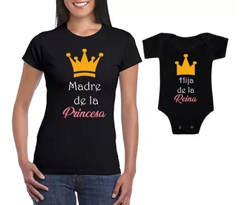 Pañalero Hija De La Reina Mas Playera Mama De La Princesa En Venta En