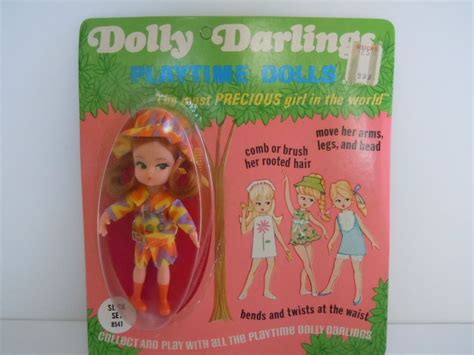 Super Rare Vintage Hasbro 1968 Slick Set 8541 Dolly Darlings