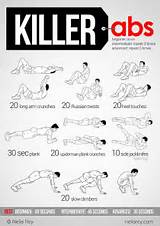 Pictures of Killer Ab Workouts At Home