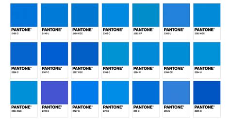 Blu Pantone