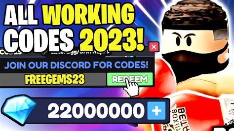 New All Working Codes For Boxing Beta In 2023 Roblox Boxing Beta