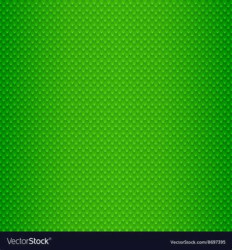 Green Snake Skin Scales Seamless Pattern Vector Image