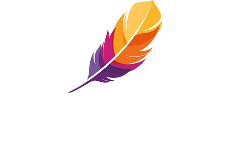 Download Hd Aquro Help Center Colorful Feather Png Transparent Png