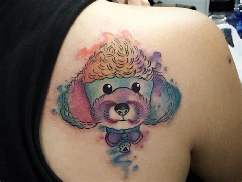 These Poodle Tattoos Will Make You Want To Get Inked Pudel Tattoo